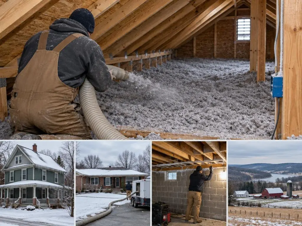 Attic Insulation & Air Sealing in Mansfield, OH