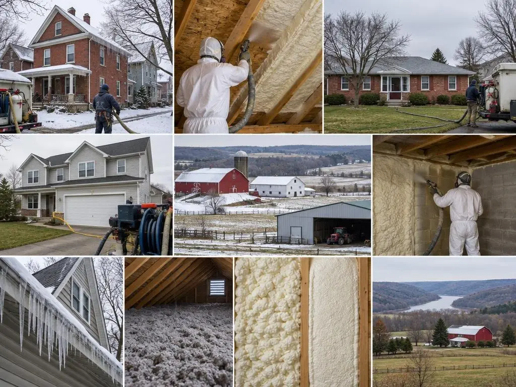Spray Foam Insulation in Mansfield, OH